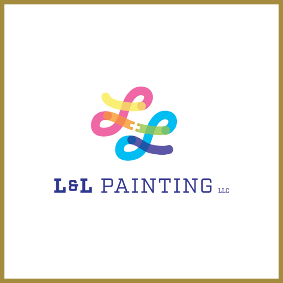 logo for L&L Painting ©2019 Susan Hill