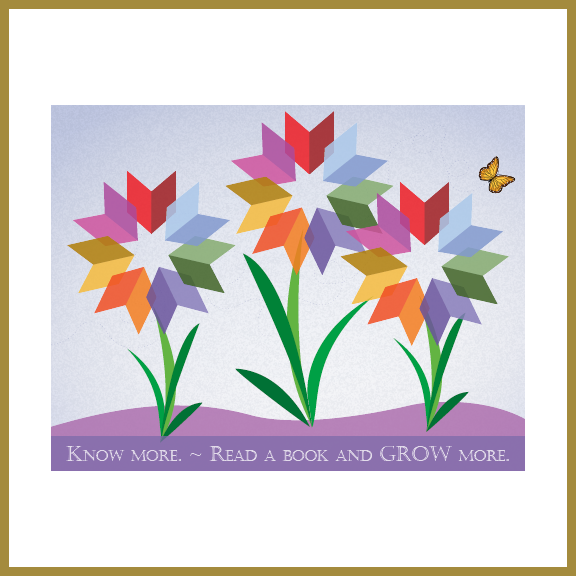 poster for Read A Book campaign